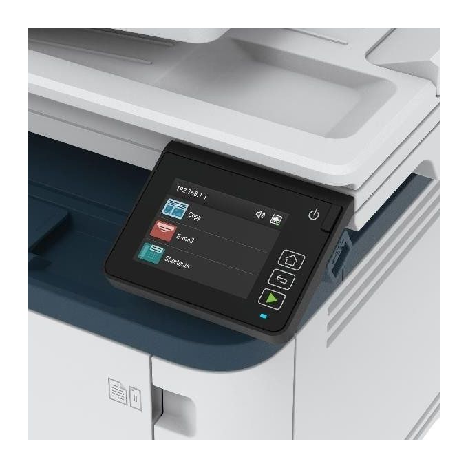 Xerox B315V_DNI B315 Stampante Multifunzione Laser A4 Mono 40 ppm Copia Stampa Scansione Fax Fronte Retro Wi-Fi 2 Vassoi 350 Fogli colore Bianco