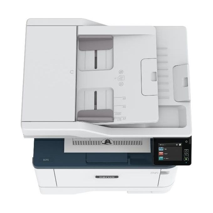 Xerox B315V_DNI B315 Stampante Multifunzione Laser A4 Mono 40 ppm Copia Stampa Scansione Fax Fronte Retro Wi-Fi 2 Vassoi 350 Fogli colore Bianco
