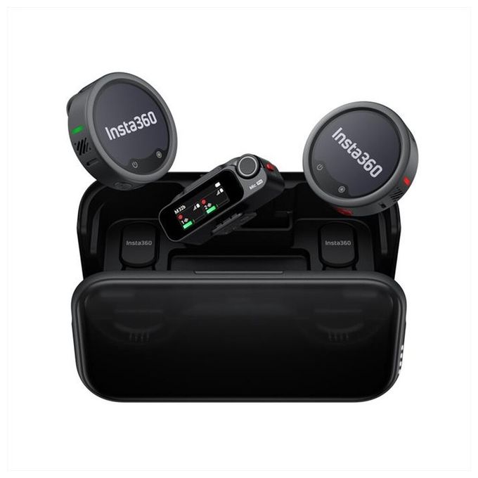 Insta360 MCA10 Microfono Insta360 MIC PRO 2 TX + 1 RX colore Nero