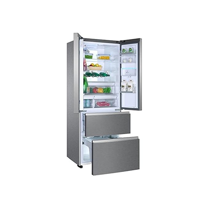 Haier B3FE788CPJW Serie 7 Frigorifero 4 Porte French Door 458 L 191 cm Classe E 37 dB Total No Frost colore Inox
