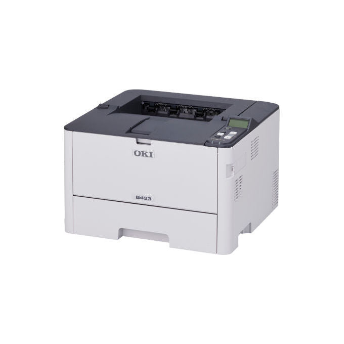 OKI B433DN Stampante LED Monocromatica A4 40 ppm 1200x1200 DPI 512 MB RAM fronte retro colore Grigio