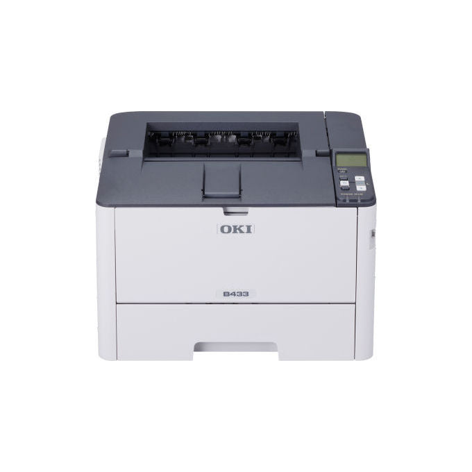 OKI B433DN Stampante LED Monocromatica A4 40 ppm 1200x1200 DPI 512 MB RAM fronte retro colore Grigio