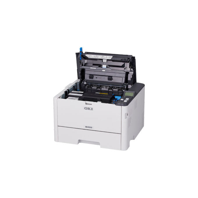 OKI B433DN Stampante LED Monocromatica A4 40 ppm 1200x1200 DPI 512 MB RAM fronte retro colore Grigio