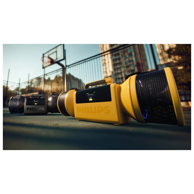 Philips TAMS80B-00 The Tube Altoparlante portatile stereo 140 W RMS Bluetooth 6.0 IP67 colore Nero