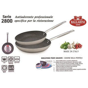 Ballarini 1000066 Professionale Granite Padella Svasata Bassa 1 Manico 32 cm Antiaderente Alluminio colore Grigio