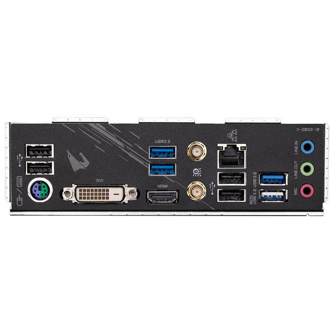 Gigabyte B550M AORUS ELITE AX Scheda madre Micro ATX per AMD AM4 DDR4 fino a 4733 MHz OC PCIe 4.0 M.2 Wi-Fi 6E Bluetooth 5.3 RGB Fusion 2.0 colore Nero