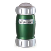 Marcato DI-VER Dispenser per Farina Zucchero a Velo Cacao e Spezie in Lega di Alluminio Anodizzato colore Verde