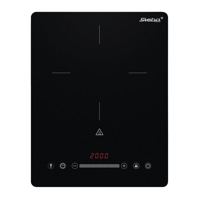 Steba IK35 Piano cottura a induzione 29 cm 1 zona PowerBoost Timer 180 min Controllo parentale colore Nero