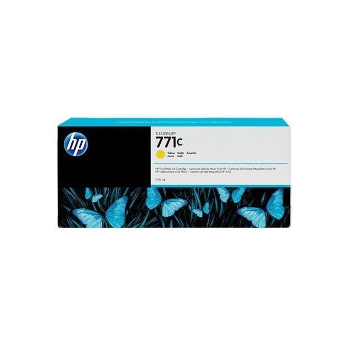HP B6Y10A Cartuccia d'inchiostro 771C 775 ml Tecnologia Pigmenti HP Vivera colore Giallo