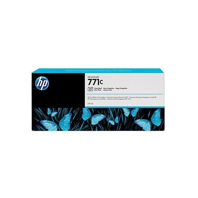 HP B6Y13A Cartuccia inchiostro Nero fotografico 775 ml per DesignJet Z6200 Z6610 Z6810 colore Nero