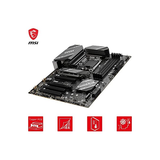 MSI B760 GAMING PLUS WIFI Scheda Madre Intel B760 LGA 1700 ATX DDR5 192 GB Wi-Fi 6E Bluetooth 5.3 2.5 Gigabit LAN colore Nero