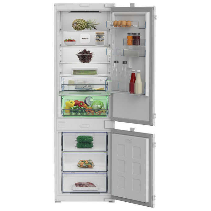 Beko B7BCNA296HS Frigorifero Combinato da Incasso 270 L Classe C 35 dB No Frost Wi-Fi colore Bianco