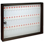 Alubox BC48 Bacheca Portachiavi da Parete 48 Ganci Alluminio Anodizzato colore Argento Metallizzato