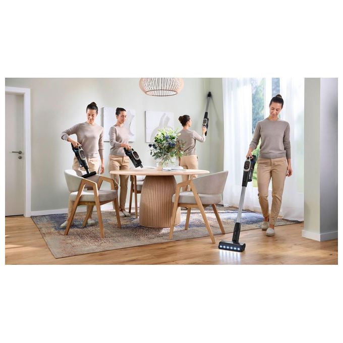 Bosch BCS931GAC Unlimited 9 Aspirapolvere Verticale Senza Filo HEPA 0.4 L 60 min 80 dB colore Grafite