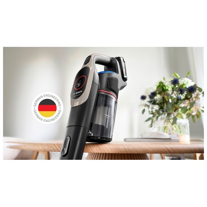 Bosch BCS931GAC Unlimited 9 Aspirapolvere Verticale Senza Filo HEPA 0.4 L 60 min 80 dB colore Grafite