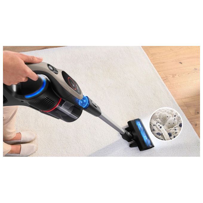 Bosch BCS931GAC Unlimited 9 Aspirapolvere Verticale Senza Filo HEPA 0.4 L 60 min 80 dB colore Grafite