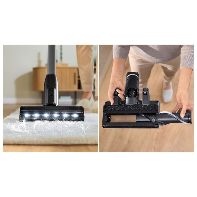Bosch BCS931GAC Unlimited 9 Aspirapolvere Verticale Senza Filo HEPA 0.4 L 60 min 80 dB colore Grafite