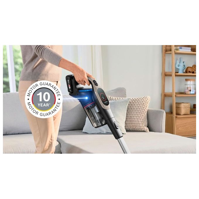 Bosch BCS931GAC Unlimited 9 Aspirapolvere Verticale Senza Filo HEPA 0.4 L 60 min 80 dB colore Grafite