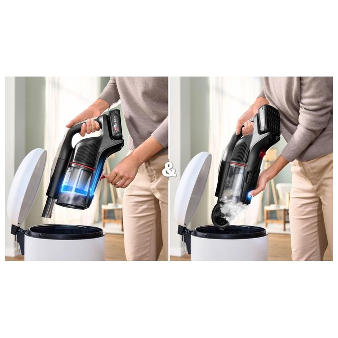 Bosch BCS931GAC Unlimited 9 Aspirapolvere Verticale Senza Filo HEPA 0.4 L 60 min 80 dB colore Grafite