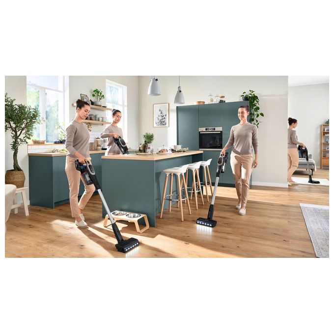Bosch BCS931GAC Unlimited 9 Aspirapolvere Verticale Senza Filo HEPA 0.4 L 60 min 80 dB colore Grafite