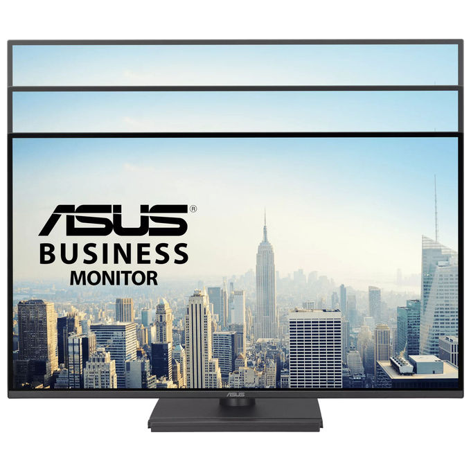 ASUS monitor business 27 pollici QHD IPS, BE27AQ, 2560x1440, 75Hz, design ergonomico, HDMI, DisplayPort, hub USB, altoparlanti, Eye Care, nero
