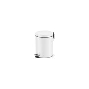 Hailo 5050301 Selekta S Cestino per rifiuti 5 L Acciaio zincato con chiusura morbida colore Silver