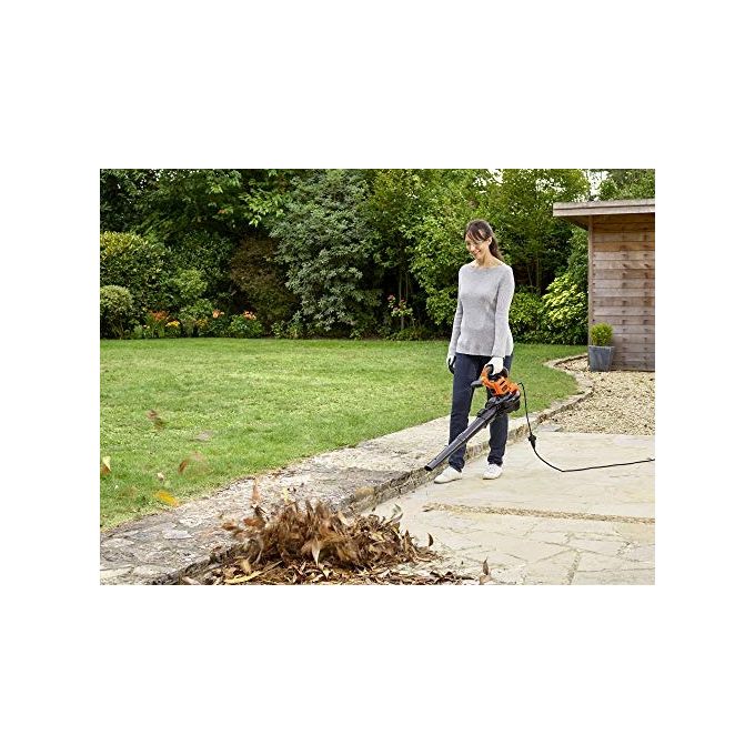 Black+Decker Soffiatore Trituratore 3000W Beblv300-Qs per Efficienza e Potenza nella Cura del Giardino