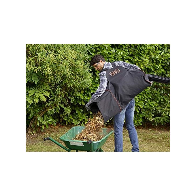 Black+Decker Soffiatore Trituratore 3000W Beblv300-Qs per Efficienza e Potenza nella Cura del Giardino