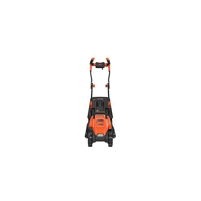 Black+Decker Tosaerba Elettrico 1200W Lama 32cm con Telaio Polypropilene e Impugnatura Bike
