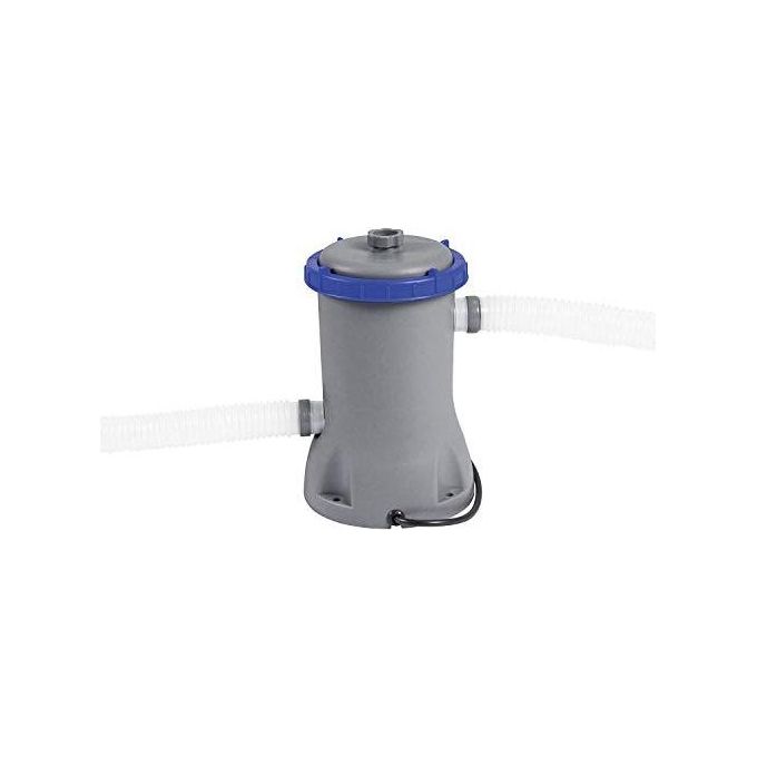 Bestway 56456 Power Steel Piscina Fuori Terra Rettangolare 412x201x122 cm 8124 L con Pompa Filtro