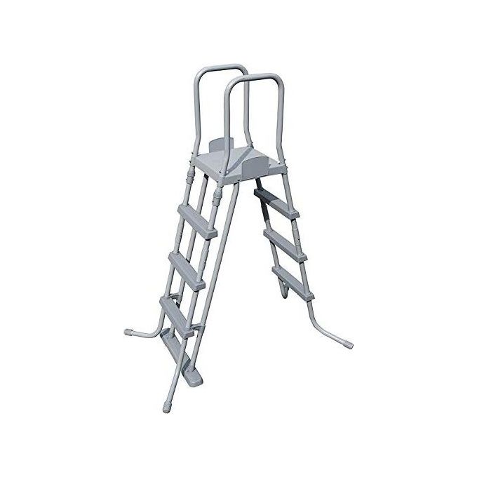 Bestway 56456 Power Steel Piscina Fuori Terra Rettangolare 412x201x122 cm 8124 L con Pompa Filtro