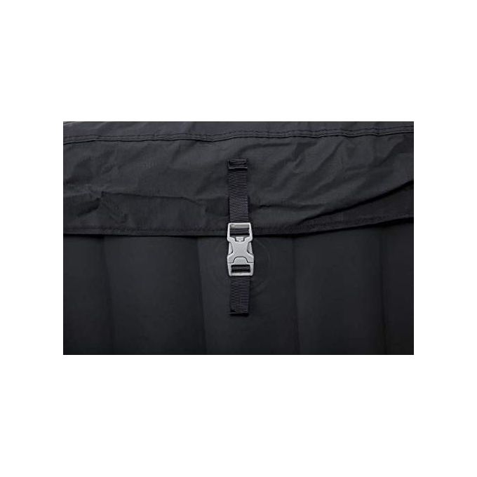 Bestway 60001 Lay-Z-Spa Miami AirJet Piscina Idromassaggio Gonfiabile 180x66 cm 4 Persone 40°C Freeze Shield colore Nero