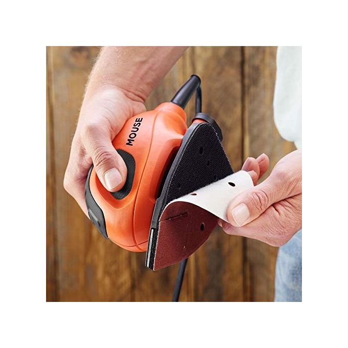 Black+Decker Levigatrice Mouse Multifunzionale con Accessori