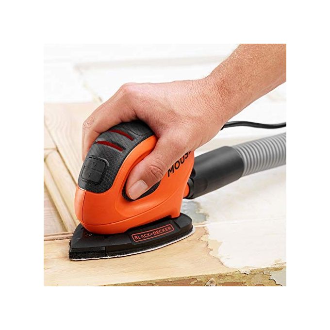 Black+Decker Levigatrice Mouse Multifunzionale con Accessori