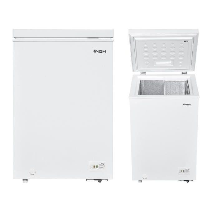 NGM CO100WME Congelatore a Pozzo 95 L 85.4 cm Classe E 40 dB Super Freezing colore Bianco