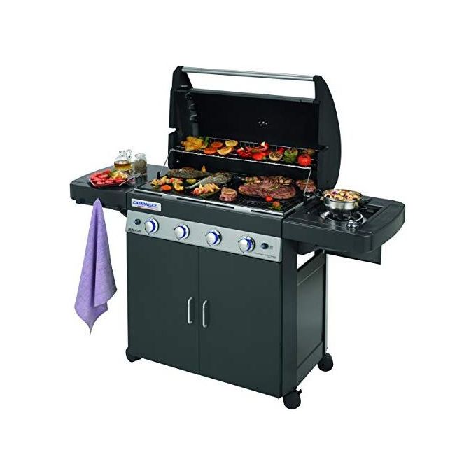 Campingaz Barbecue a Gas 4 Series Classic Ls Plus Dark Dual Gas