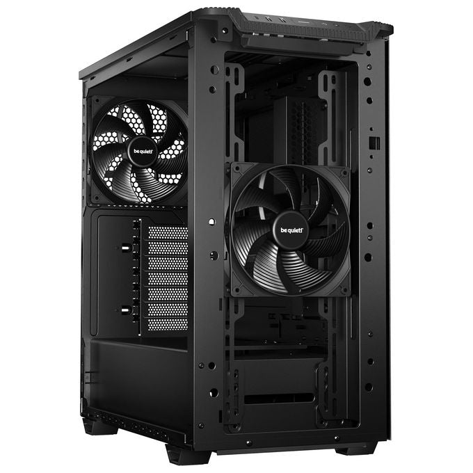 Be quiet! BG074 PURE BASE 501 Airflow Black Case PC Midi Tower con supporto ATX micro ATX Mini-ITX e ventole 140 mm colore Nero