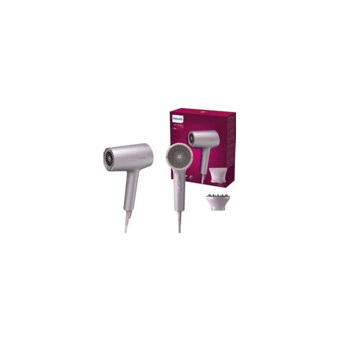 Philips BHD723-10 Serie 7000 Asciugacapelli 1800W ThermoShield Advanced Ionic 8 velocita' 4 temperature 2 bocchette colore Lilla