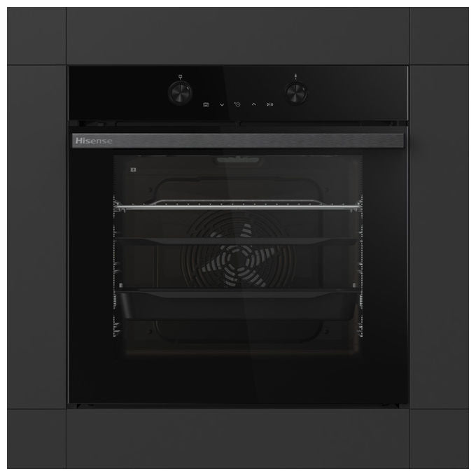 Hisense BI64223EPBG Forno da incasso Pirolitico 78 L A++ Funzione Pizza Riscaldamento rapido colore Nero