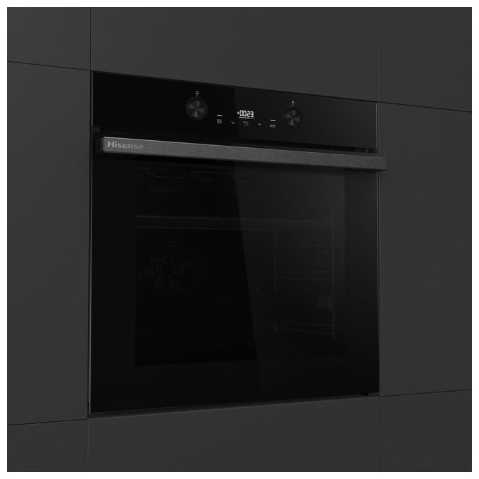 Hisense BI64223EPBG Forno da incasso Pirolitico 78 L A++ Funzione Pizza Riscaldamento rapido colore Nero
