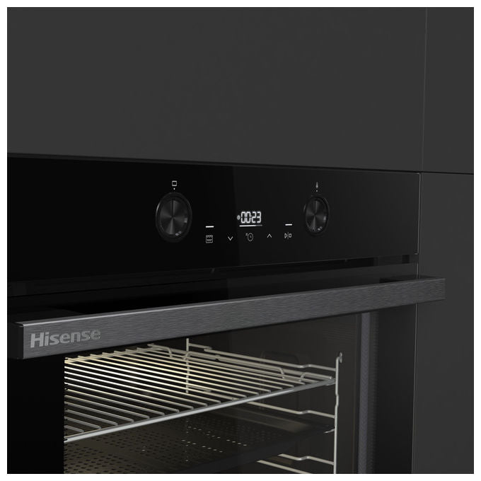 Hisense BI64223EPBG Forno da incasso Pirolitico 78 L A++ Funzione Pizza Riscaldamento rapido colore Nero