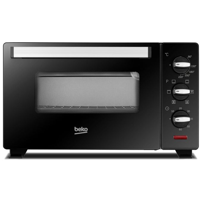 Beko BMOF19B Fornetto Elettrico Ventilato 19 L 1380 W 6 Funzioni Timer 60 min Termostato 90-220°C colore Nero