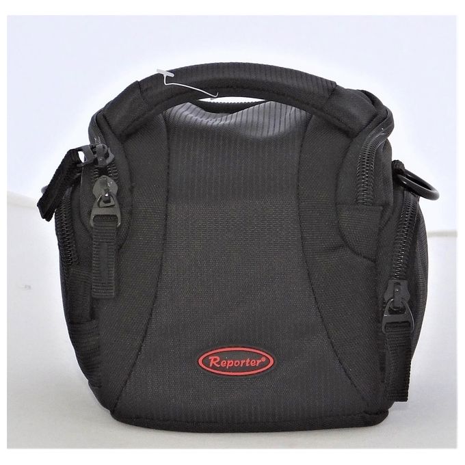Reporter 09060 Smart Borsa per Fotocamere Bridge e Mirrorless Nylon Impermeabile colore Nero