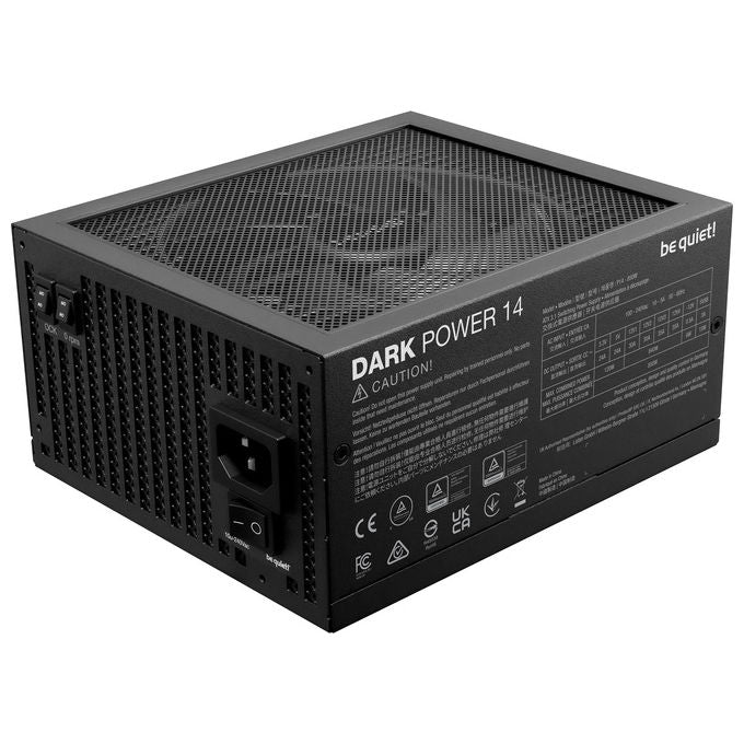 Be quiet! BP019EU Dark Power 14 Alimentatore 850 W 80 PLUS Titanium ATX Modulare Nero
