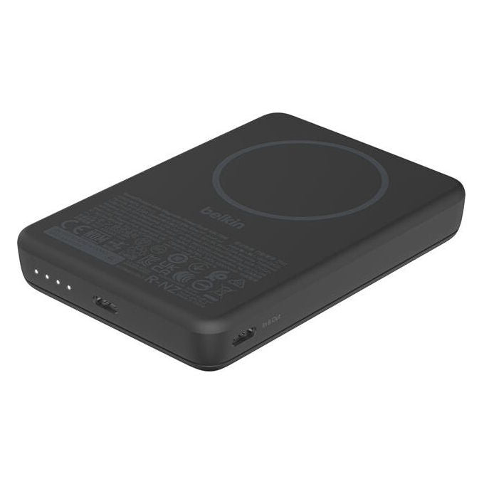 Belkin BPD017HQBK Powerbank 5000 mAh Carica Wireless USB Tipo C 7,5 W colore Nero