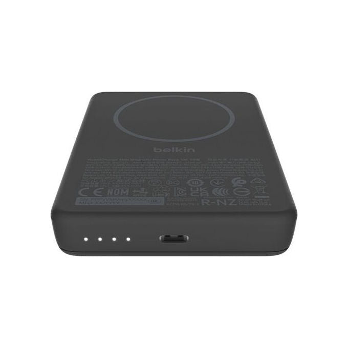 Belkin BPD017HQBK Powerbank 5000 mAh Carica Wireless USB Tipo C 7,5 W colore Nero