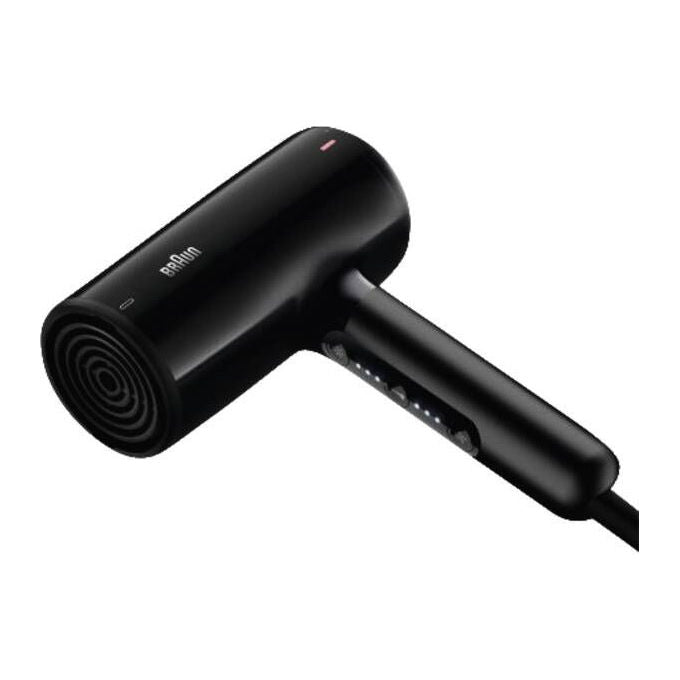 Braun asciugacapelli HD4.1, 2200 W, funzione ionica, 3 velocita', getto freddo, concentratore, nero