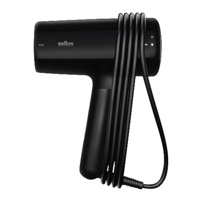 Braun asciugacapelli HD4.1, 2200 W, funzione ionica, 3 velocita', getto freddo, concentratore, nero