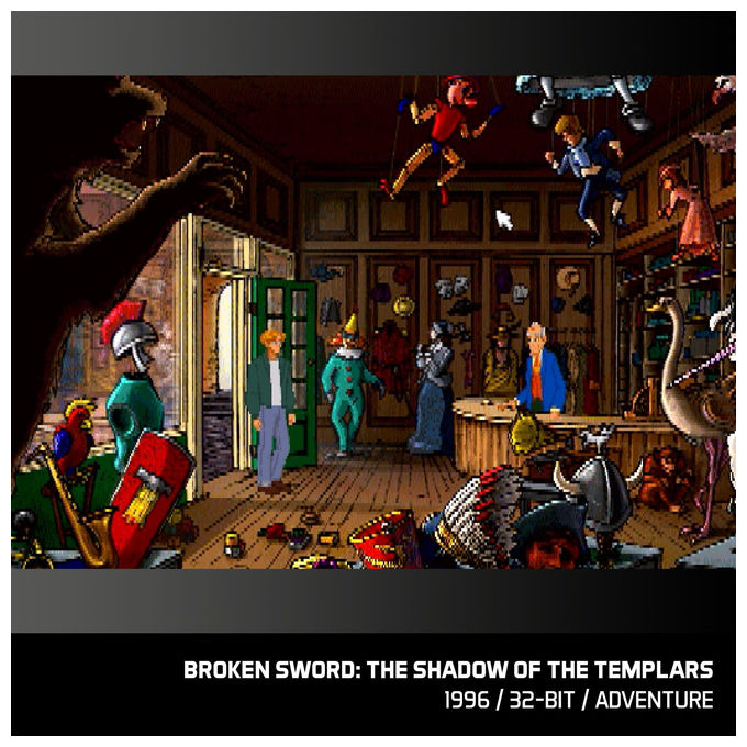 Evercade, Broken Sword Collection, Avventura, Cartuccia di Gioco