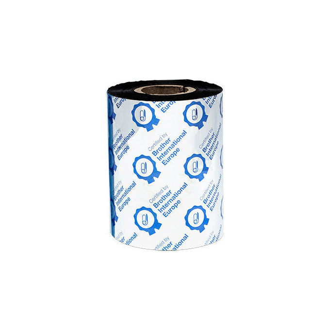 Brother BRP1D300080 Nastro a Trasferimento Termico Resina Premium Serie TD-4 80mm x 300m colore Nero